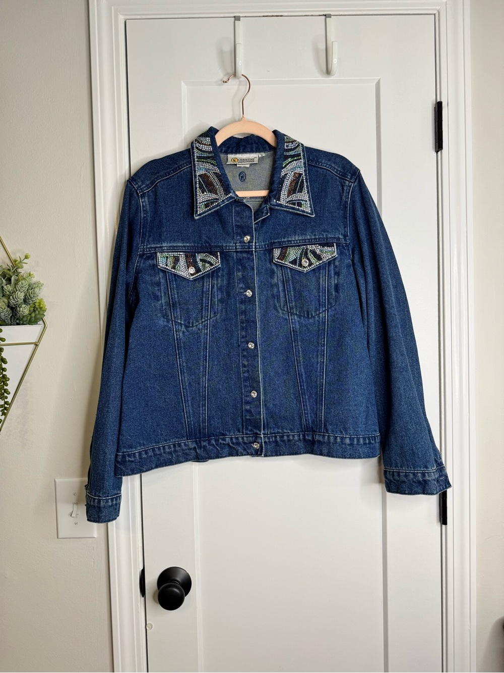 Dazzling Denim Jacket by Christine Alexander
